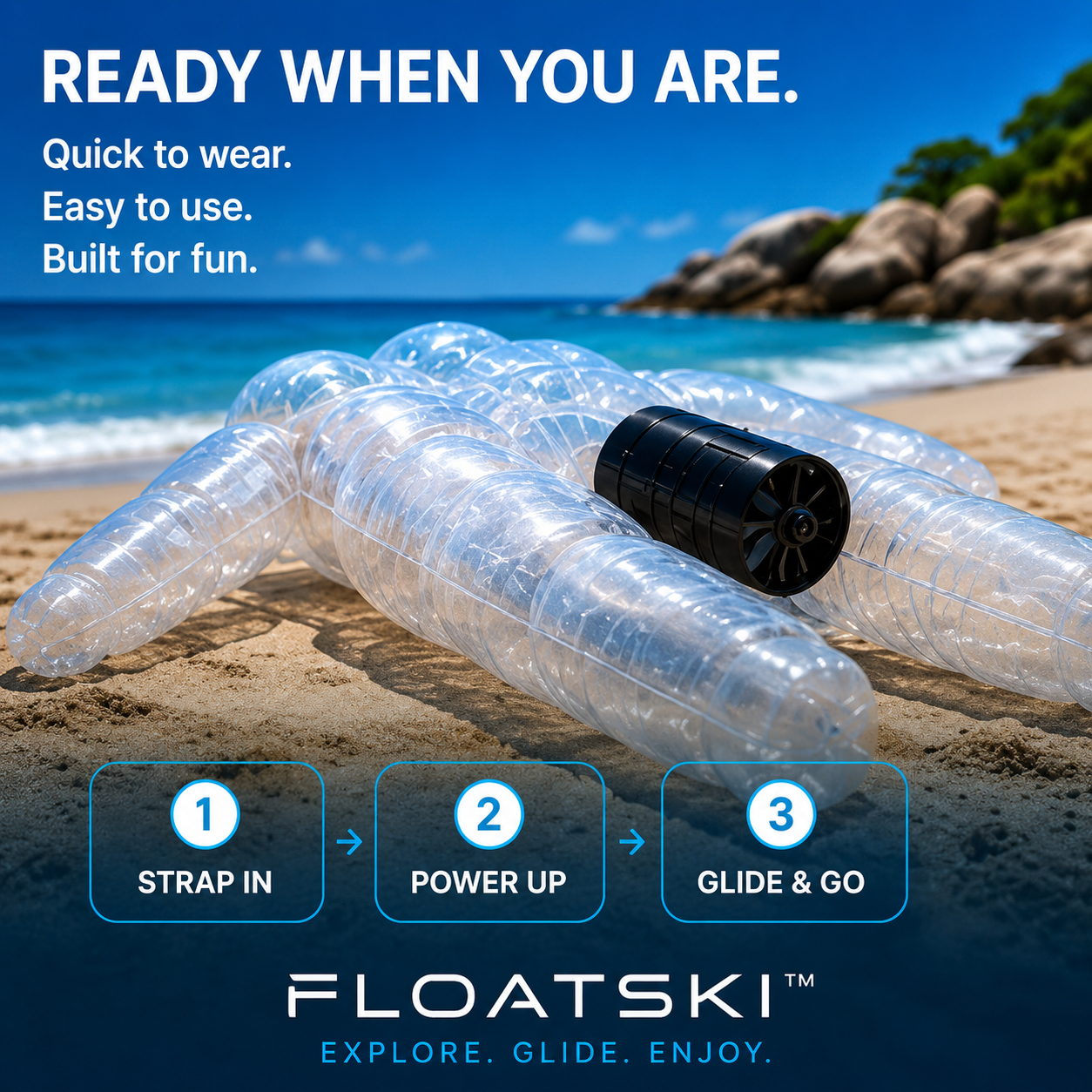 FLOATSKI™ Motorized Water Float